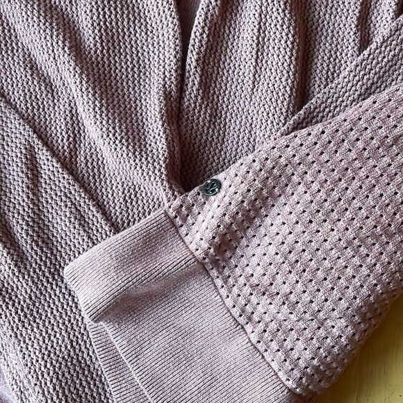 Lululemon Still Movement Wrap Heathered Quicksand Size 4/6 - Picture 4 of 7